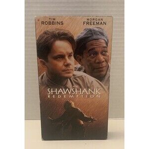 The Shawshank Redemption (VHS, 2001, Stephen King) Tim Robbins, Morgan Freeman